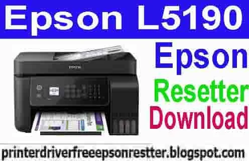 Epson L5190 Adjustment Program Reset Tool