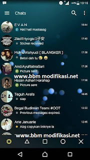 Download BBM Transparent Yellow v3.1.0.13 Apk