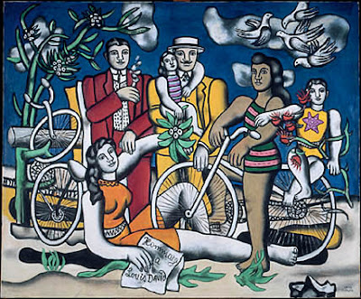 Fernand Léger - Les loisirs hommage à Louis David, 1948-1949 