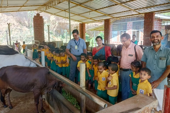                   ಬದಿಯಡ್ಕ ಶ್ರೀ ಭಾರತೀ ವಿದ್ಯಾಪೀಠದ ವಿದ್ಯಾರ್ಥಿಗಳ ಬಯಲುಪ್ರವಾಸ