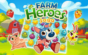 تحميل لعبة  Farm Heroes Saga مهكرة للاندرويد