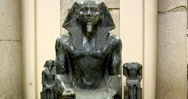 Khafra is the third or fourth king of the fourth family in the ancient Egyptian state