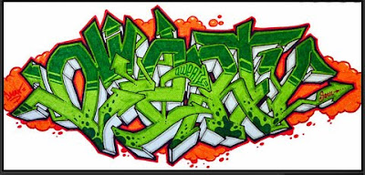 GRAFFITI ALPHABET LETTERS