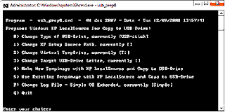 Windows XP USB Installation
