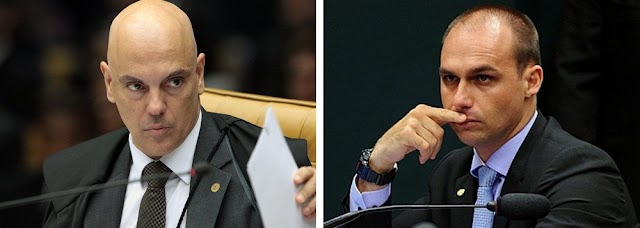 MORAES PEDE INVESTIGAÇÃO DA PGR CONTRA AMEAÇA DE BOLSONARO AO STF