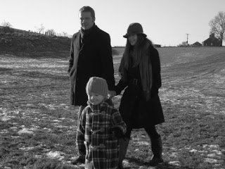 Ville with Matti in Yorkshire for the first time, in 2008.