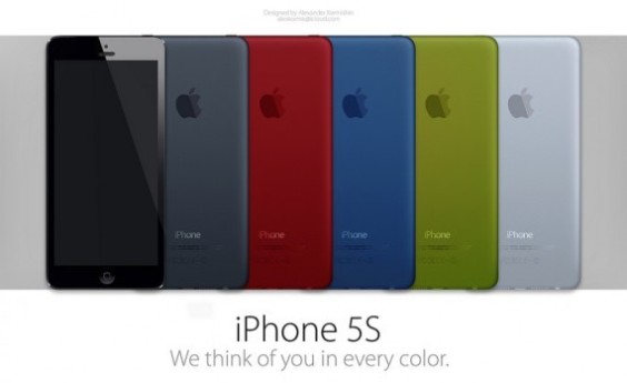 Iphone 5S With 5 Color Options
