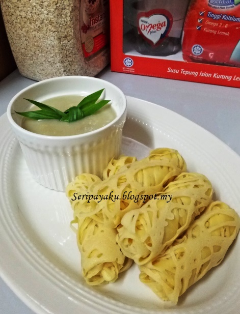 My Kuali: Roti jala n kuah durian