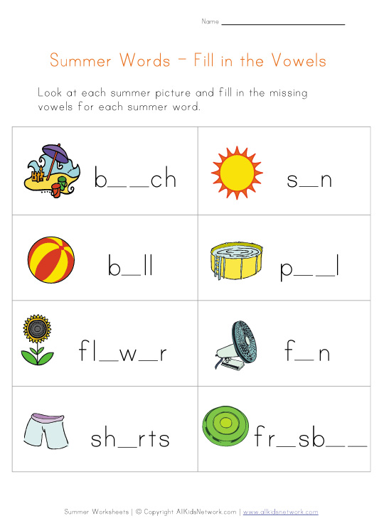 english year 1 kssr worksheet