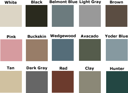 Dark Gray Vinyl Siding Colors