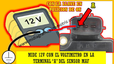 MASS AIR SENSOR FLOW (MAF SENSOR)  TEST 2.4L NISSAN (1990 - 1995) || COMO PROBAR EL SENSOR MAF DE NISSAN 2.4L