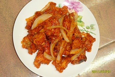 Julie Rosarina'®: ~ Resepi Ayam Korea : Yangnyeom Tong Dak