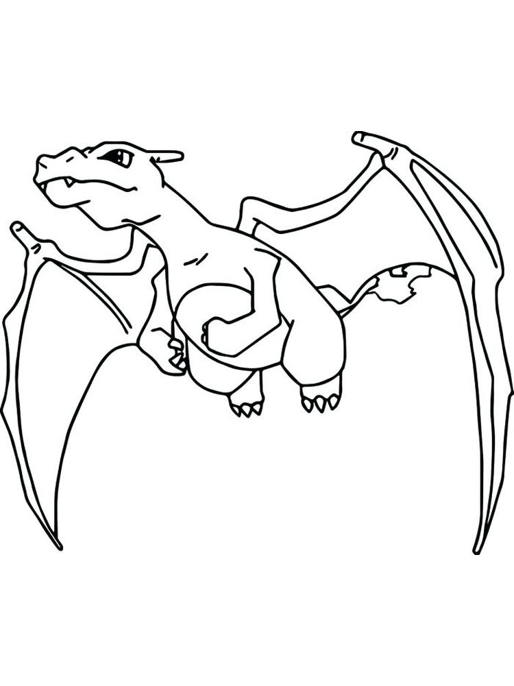 printable charizard coloring pages printable