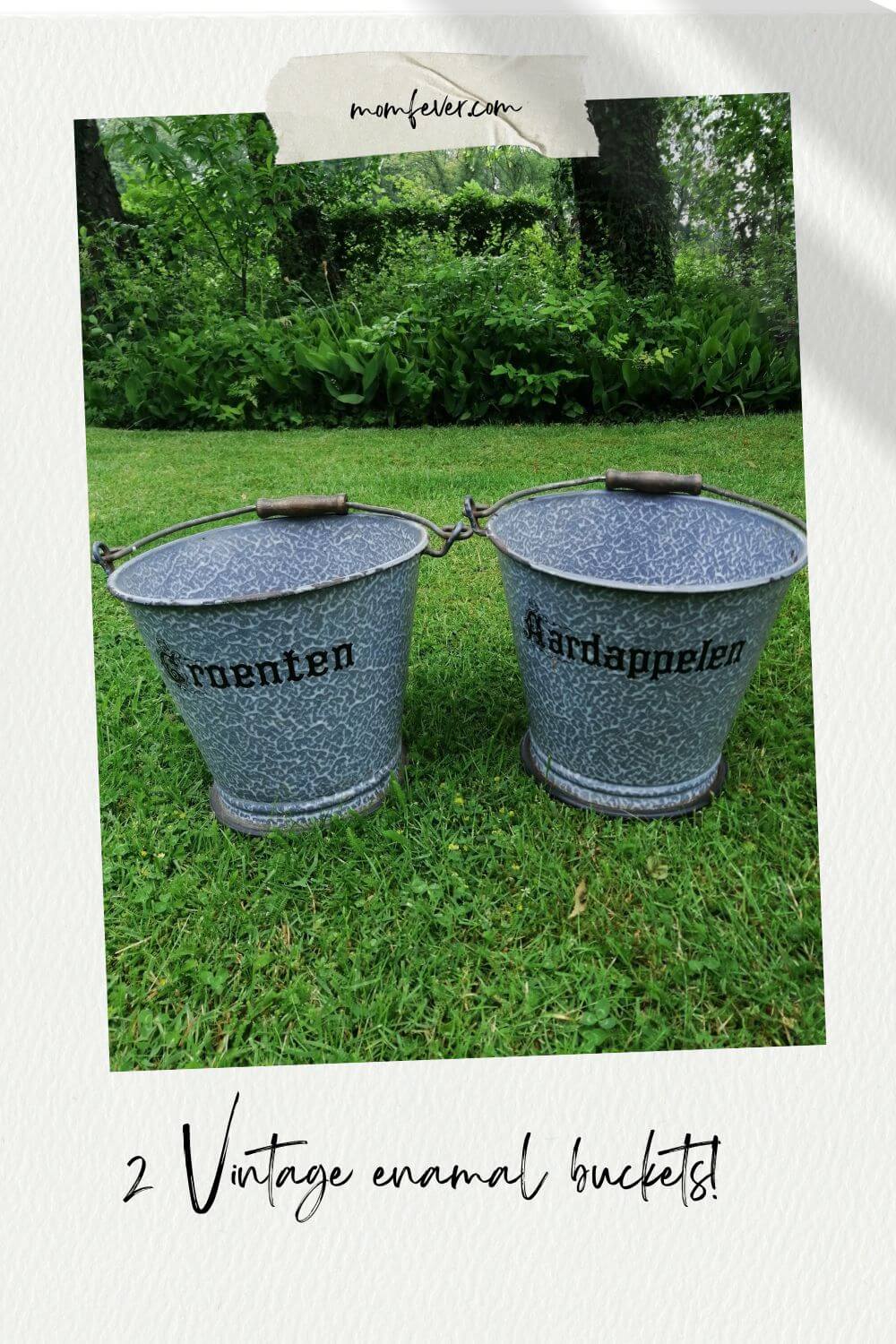 enamel  buckets