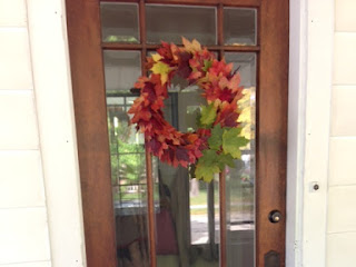 DIY Leaf Wreath