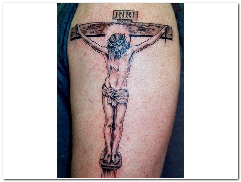 Jesus On Cross Tattoo Designs