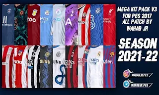 Mega KIT PACK 21-22 V3 FOR PES 2017