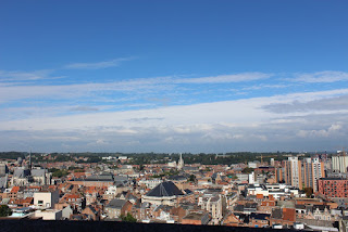 Clothes & Dreams: Leuven loving: overview of the city from the tower of the Central Library