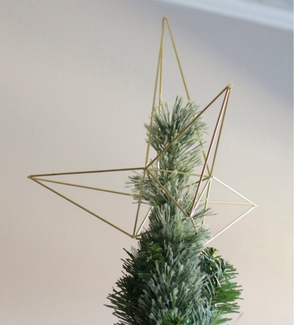 Christmas Star Tree Topper, Rustic Christmas Straw Star Topper 