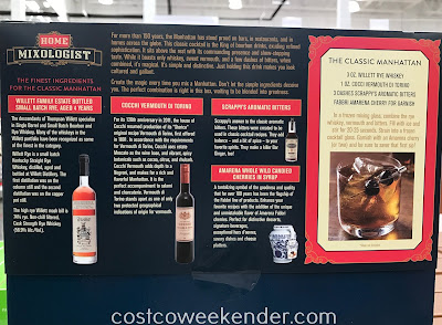 Costco 1291539 - Home Mixologist Classic Manhattan Cocktail Kit: cheaper and more convenient than going to the bar