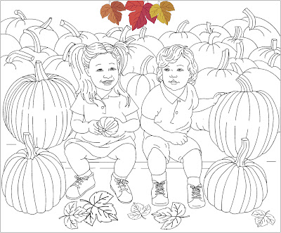 Autumn Coloring Pages