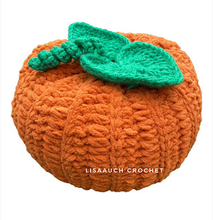 large crochet pumpkin pattern free