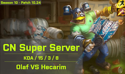 Olaf JG vs Hecarim - CN Super Server 10.24