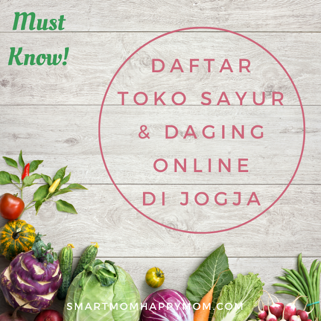 Daftar toko sayur dan daging online di jogja