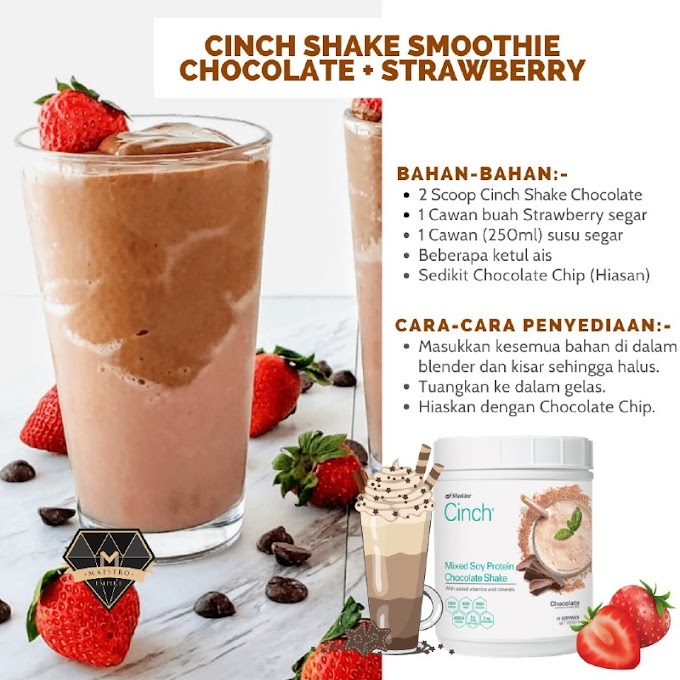 Resepi Cinch Shake Shaklee Kenyang Lebih Lama