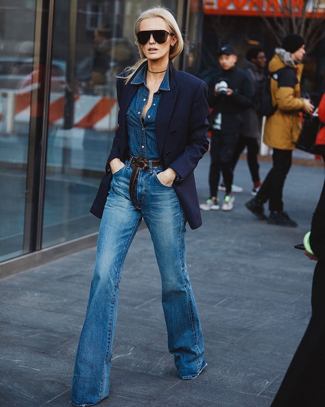 This Double Denim Look is So Good