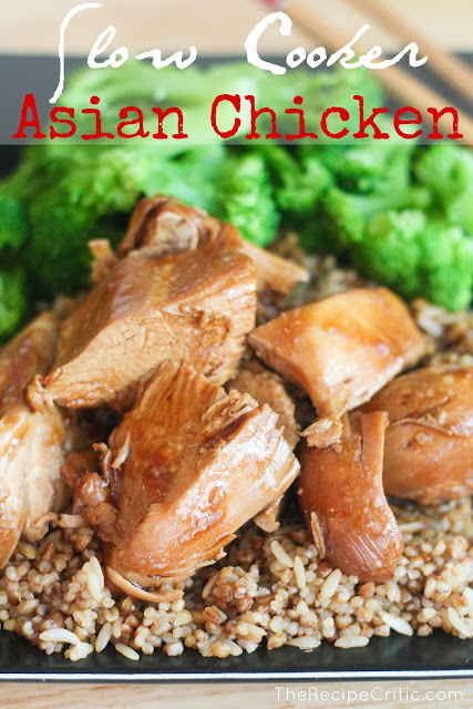 Easy Delicious Slow Cooker Asian Chicken Recipe #delicious #slowcooker #asianchicken #asianrecipe #maindish #chickenrecipe #easychickenrecipe