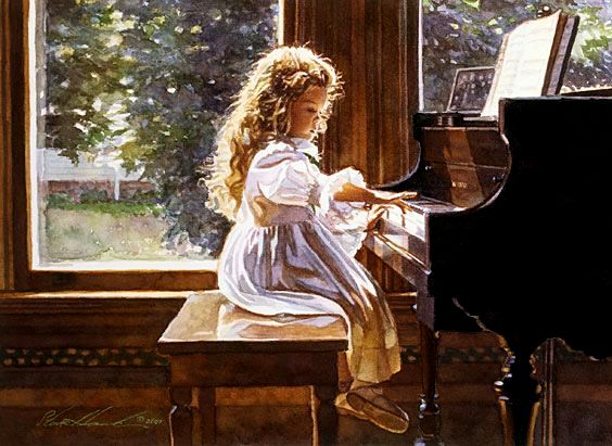 Steve Hanks, children paintings