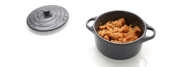 Crumble pommes cannelle