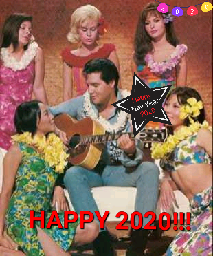 Happy New year 2020 Elvis