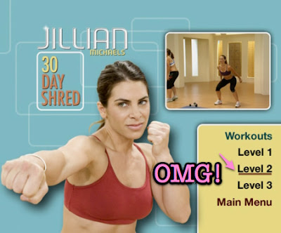 jillian michaels 30 day shred. to move on after day 7.
