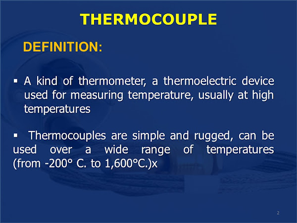 What is thermocouple