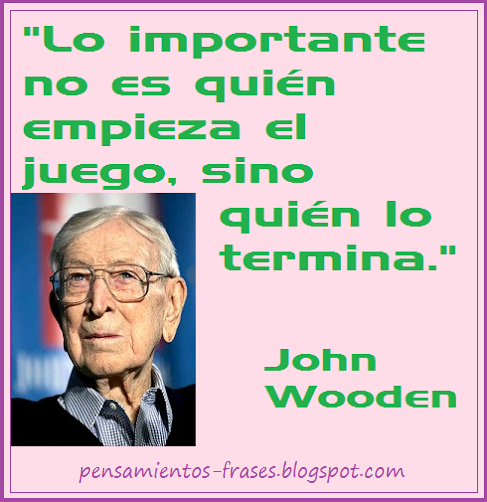 frases de John Wooden