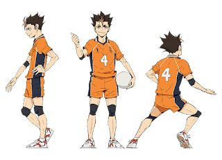 นิชิโนยะ ยู (Nishinoya Yu: 西谷 夕) @ ไฮคิว!! คู่ตบฟ้าประทาน