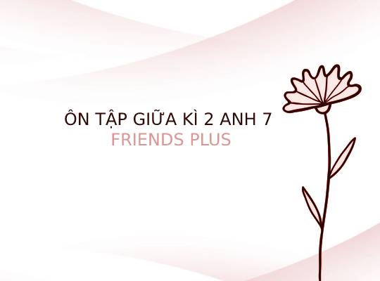 Ôn tập giữa kì 2