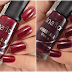 Swatches: #Marsala Vinho e #Marsala Bordô - Fina Flor