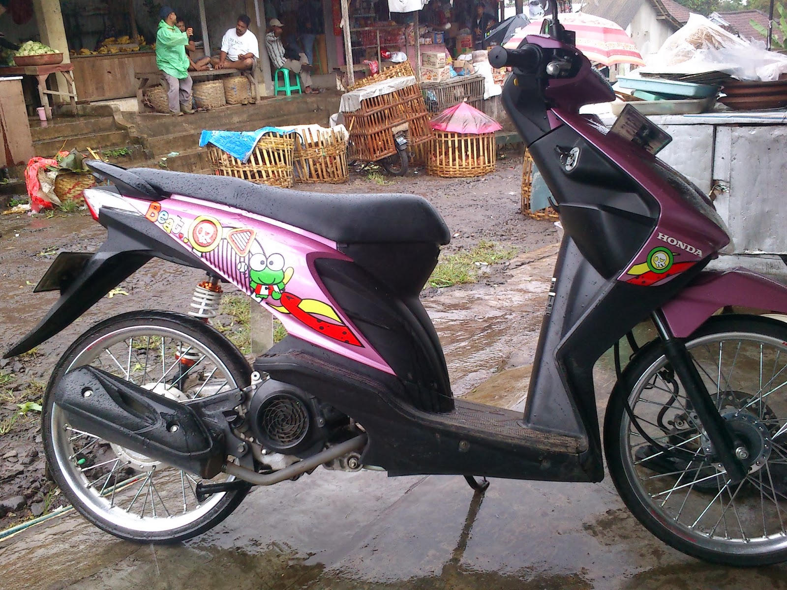 Download 88 Modifikasi Honda Beat Cutting Stiker Terbaru Janur