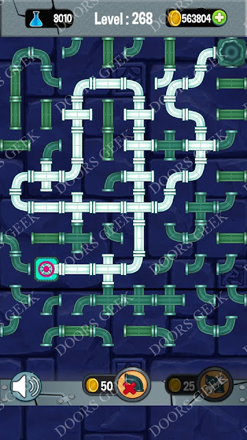  Plumber 3: Plumber Pipes Connect Level 268 Solution, Cheats, Walkthrough for android, iphone, ipad and ipod