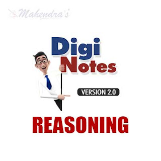 Answer Key Of Digi Notes - 2.0 | Reasoning -IBPS Clerk/SO Special | 29 .11. 2017