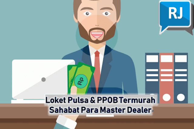 Loket Pulsa & PPOB Termurah Sahabat Para Master Dealer, Raja Pulsa Convert