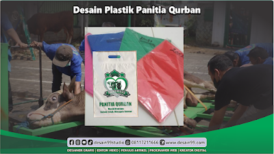 Contoh Desain Plastik Panitia Qurban Idul Adha