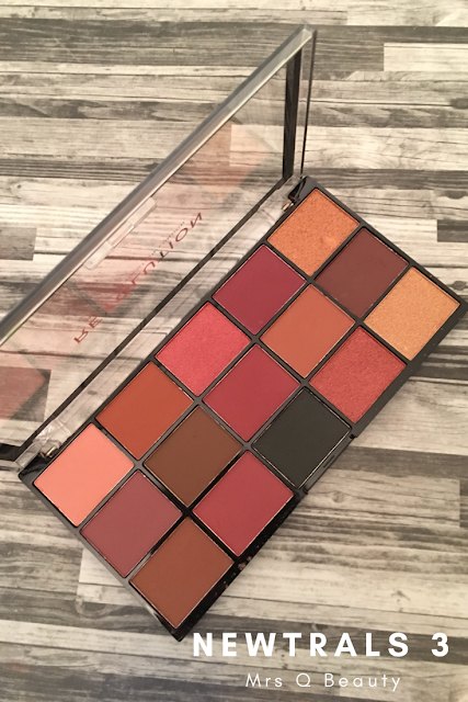 Newtrals 3 Eyeshadow Palette by Revolution Beauty (Another great affordable Fall palette)