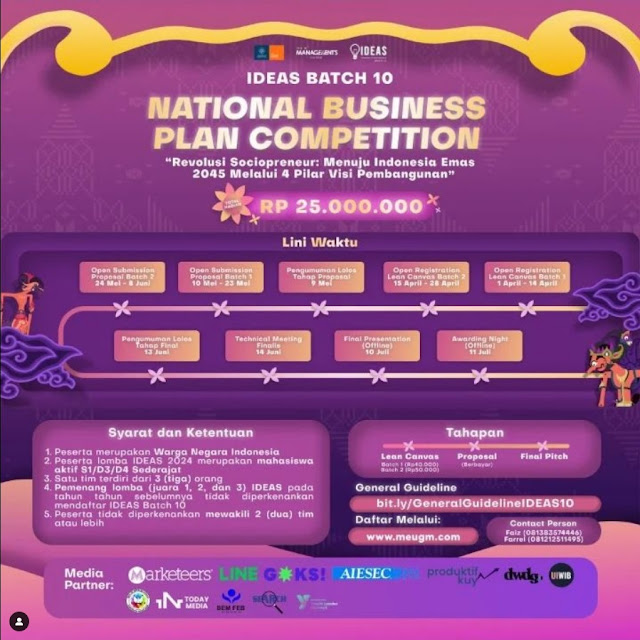 National Business Plan Competition  IDEAS BAtch 10