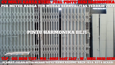 GAMBAR, PINTU HARMONIKA, BEJI, HARGA PINTU HARMONIKA PER METER TERBARU 2024