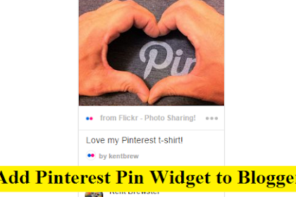 How To Add Together Pinterest Pivot Widget To Blogger Amongst Pictures