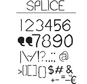 and these are Splice's numbers and symbols!! phew, am I glad thats done with .